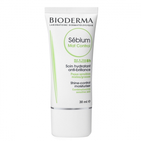 BIODERMA Sebium Mat Control Shine-Control Moisturiser