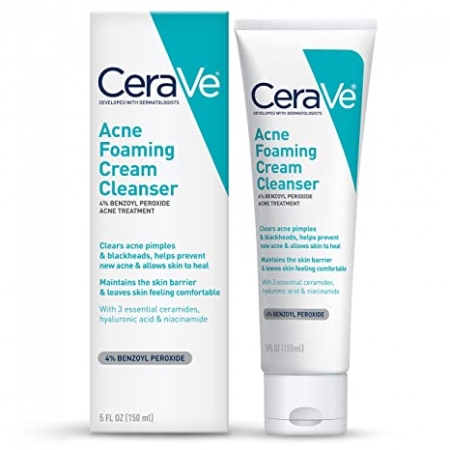 cerave acne foaming cream cleanser